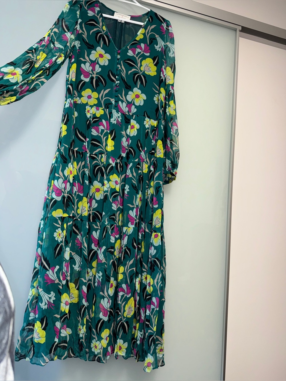 Anthropology maxi dress US8